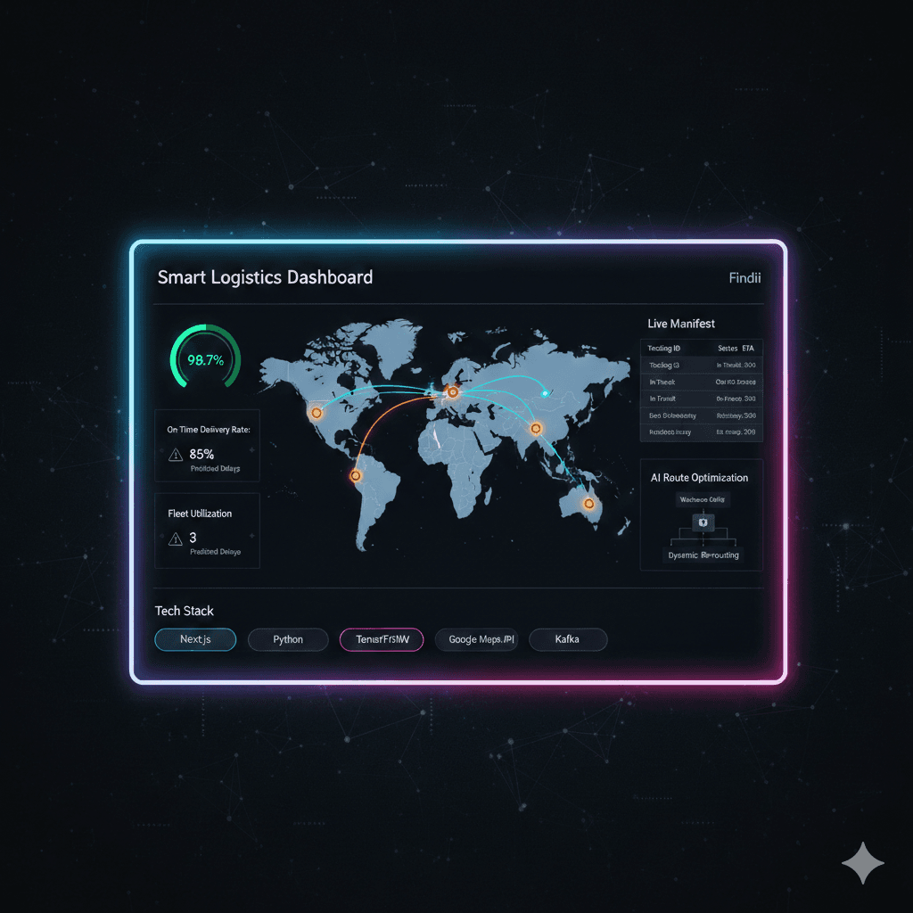 Smart Logistics Dashboard